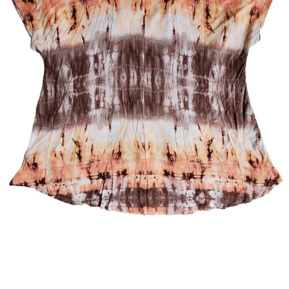 1.4.3. Story by Line Up Women's Short Sleeve Tye Dye Top Size M - Picture 6 of 10